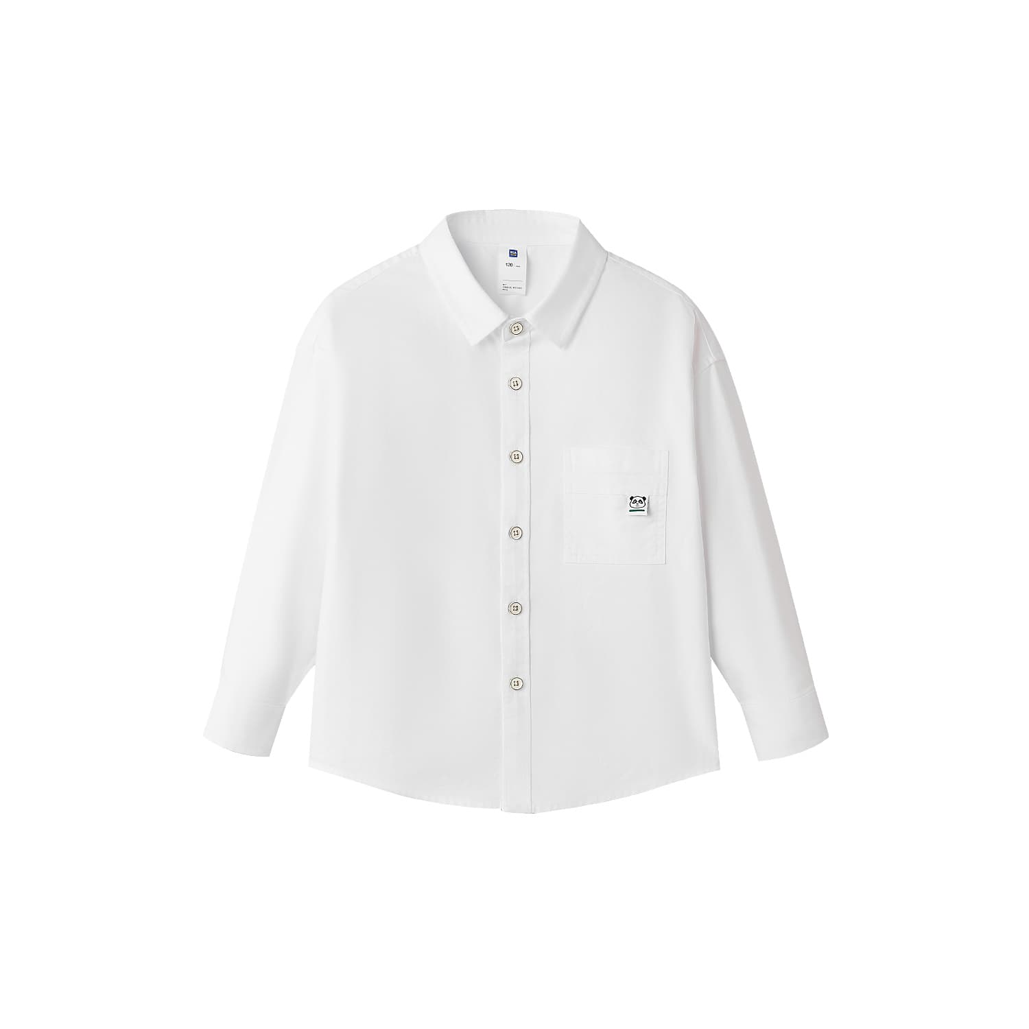 HLA Natural White 05 Kids Casual Shirts HLA Natural White 05 Kids Повседневные Рубашки - изображение 1