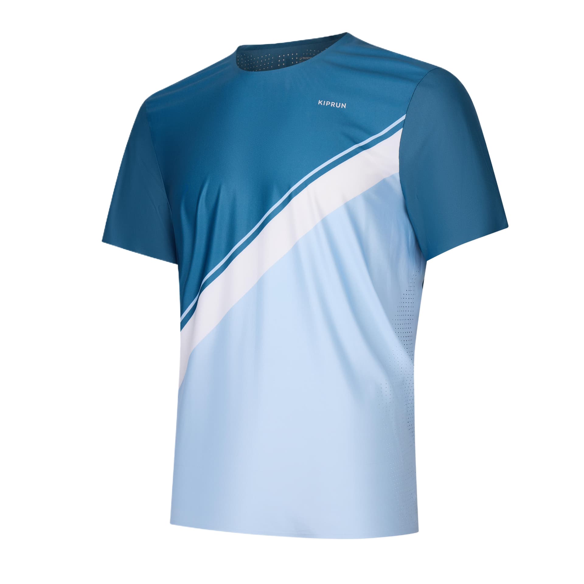 Футболка DECATHLON Blue Мужская T-рубашка - изображение 1