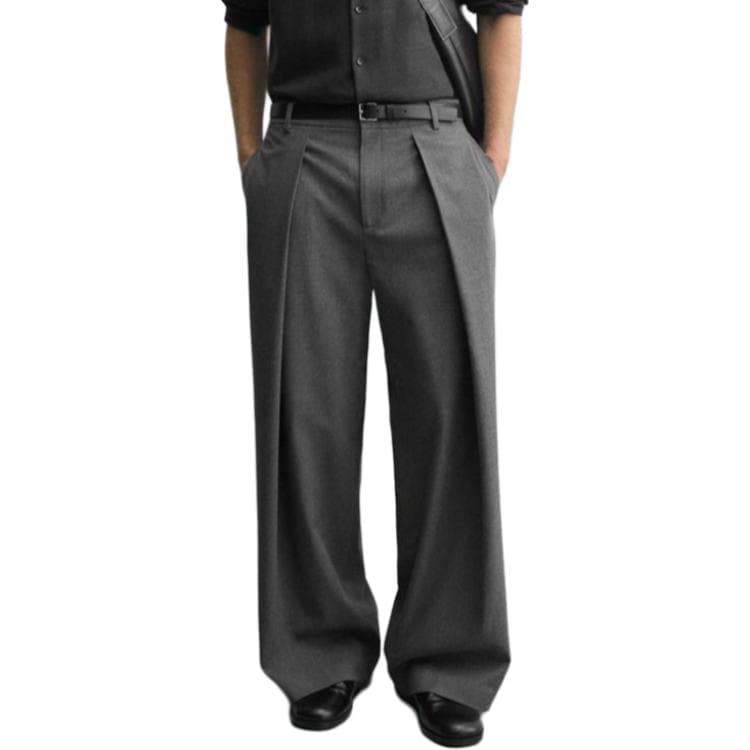 Штаны ZARA Gray Men's Casual Pants ZARA Серый Мужской Повседневный Брюки - изображение 1