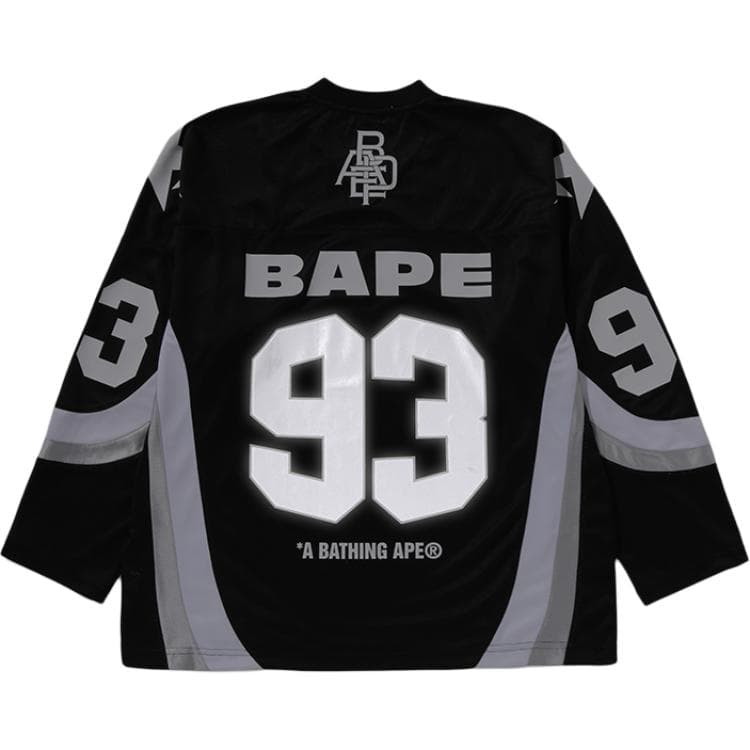 A BATHING APE FW25 Хоккейные шайбы Джерси Мужской - изображение 3