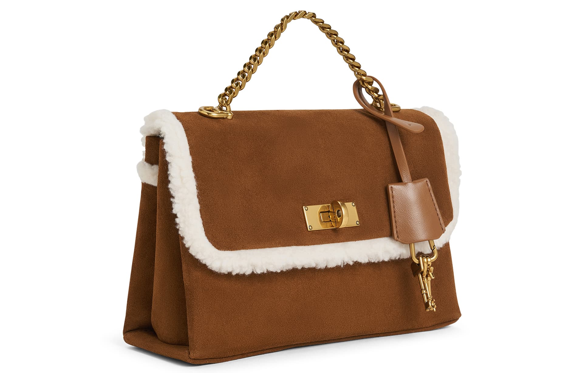 Сумка CHARLES&KEITH Kerry Plush Messenger Bag - изображение 2
