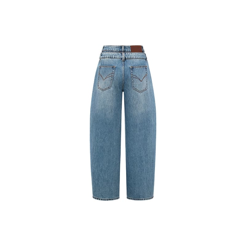 Джинсы Feng Chen Wang Blue Women's Jeans Фэн Чэнь Ванг Синий Женские Джинсы - изображение 2