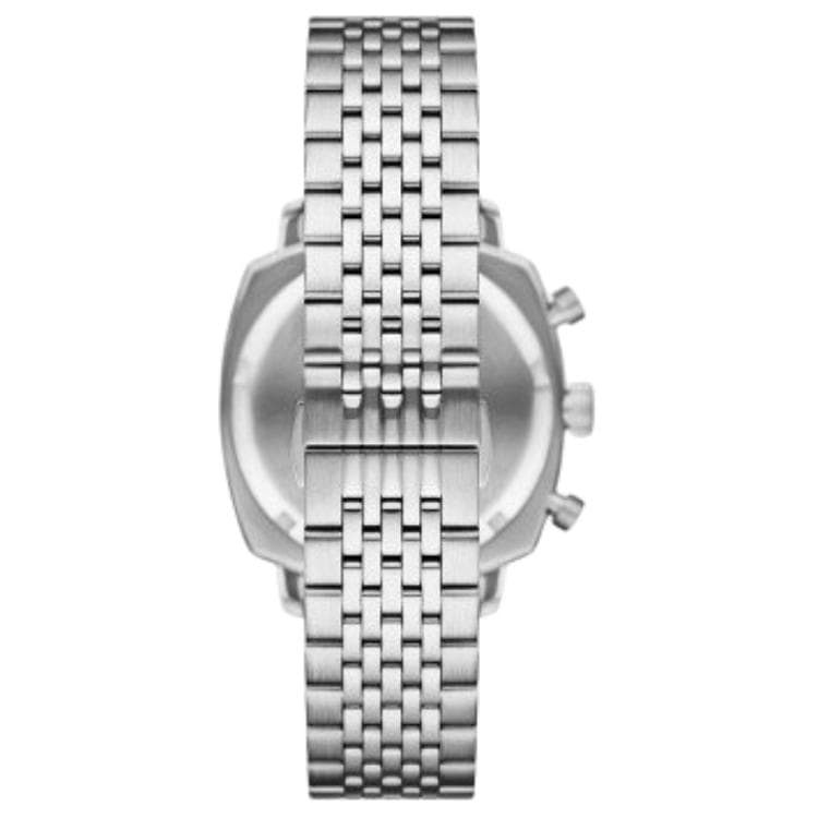 Механические часы EMPORIO ARMANI Часы с ремешком на запястье кварцевый механизм нержавеющая сталь шнуровка 40 мм синий циферблат - изображение 3