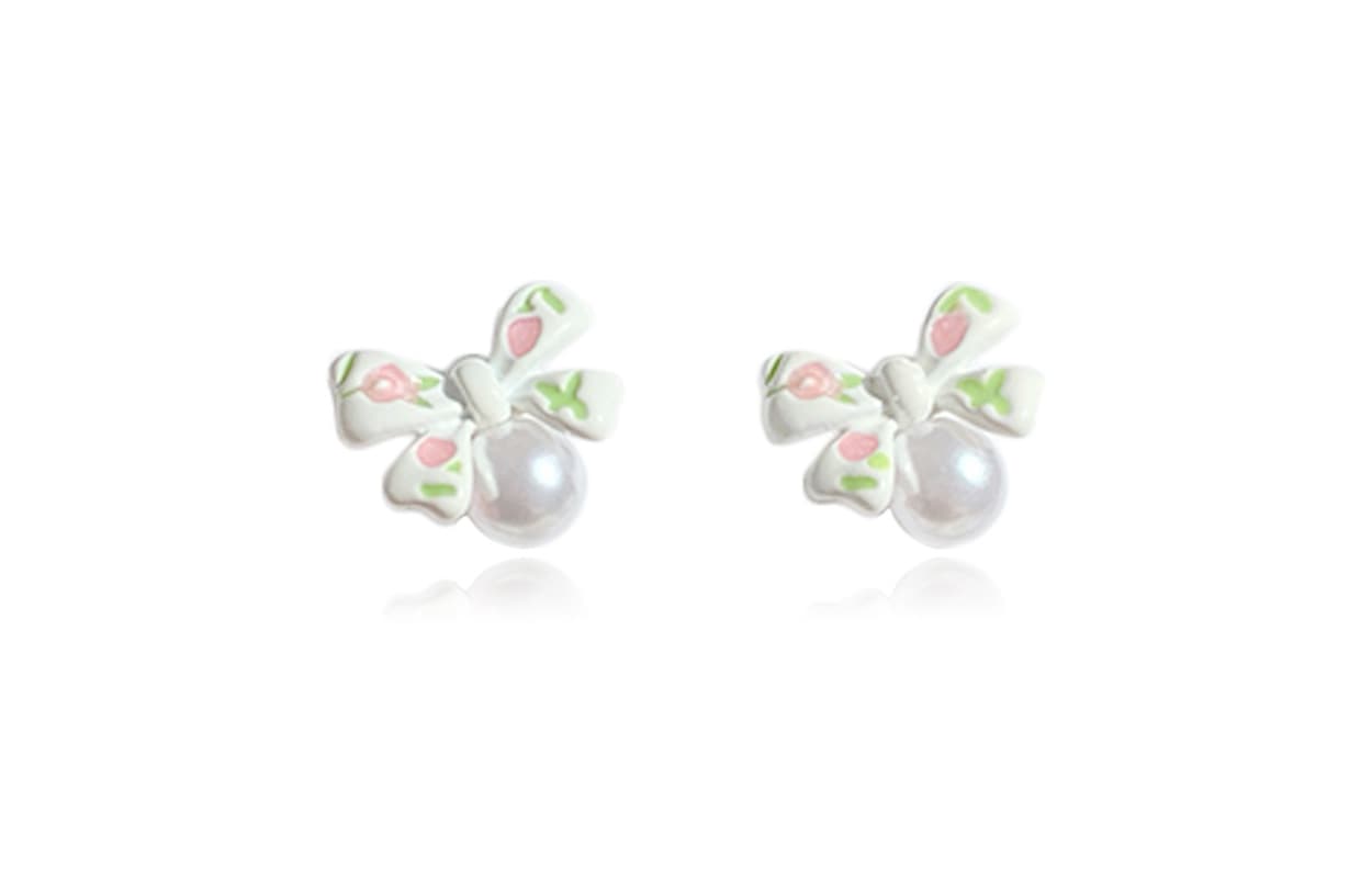 Серьги Серьги-гвоздики Ringlove из сплава женские - изображение 1