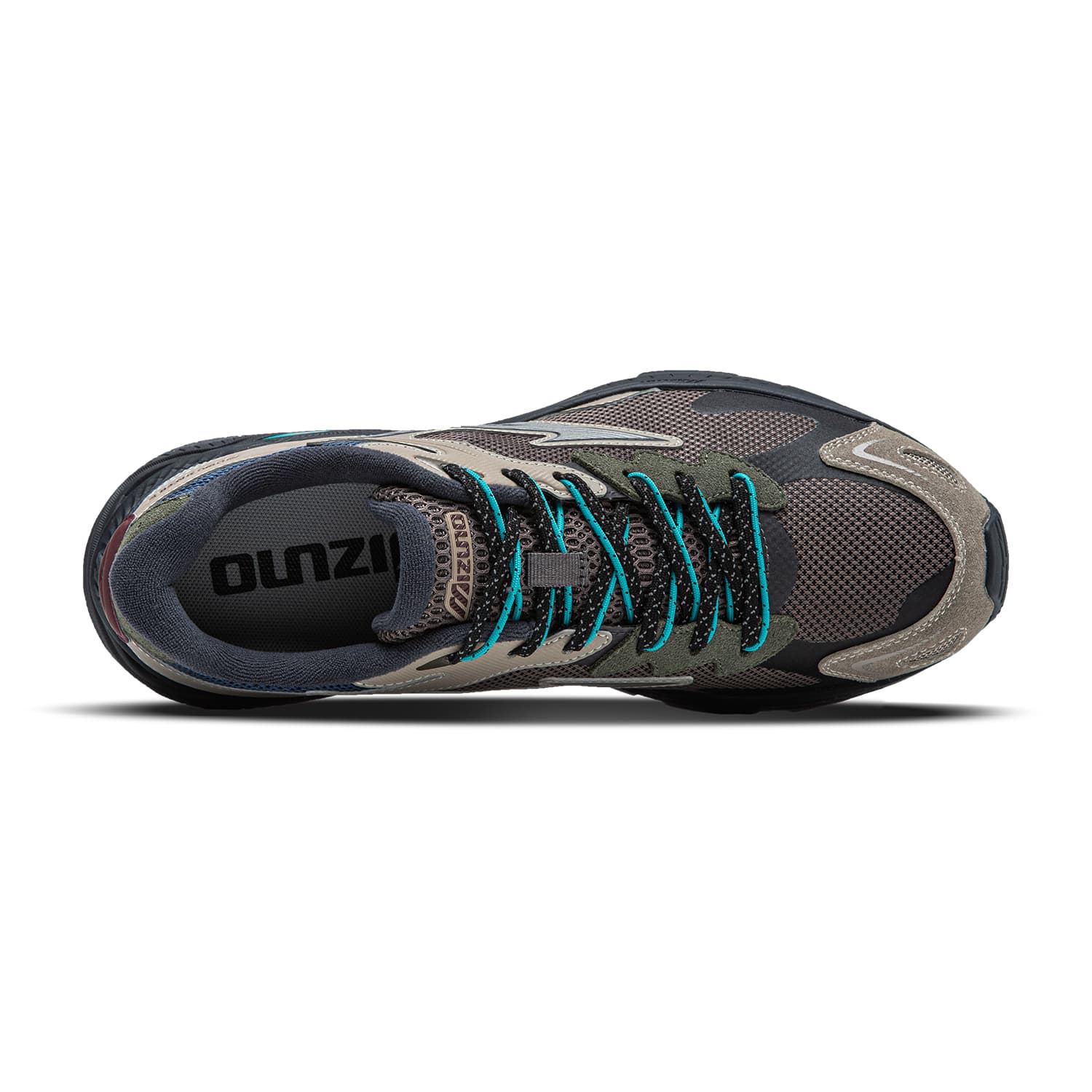 Кроссовки для бега Mizuno Racer S Low Топ ЭВА Средняя подошва Городская коммутация Беговые кроссовки Унисекс Железный Tower Серый - изображение 4