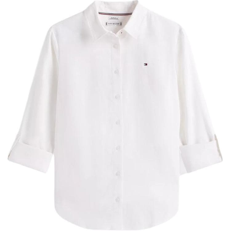 Блузка Tommy Hilfiger Белые Женские Рубашки - изображение 1