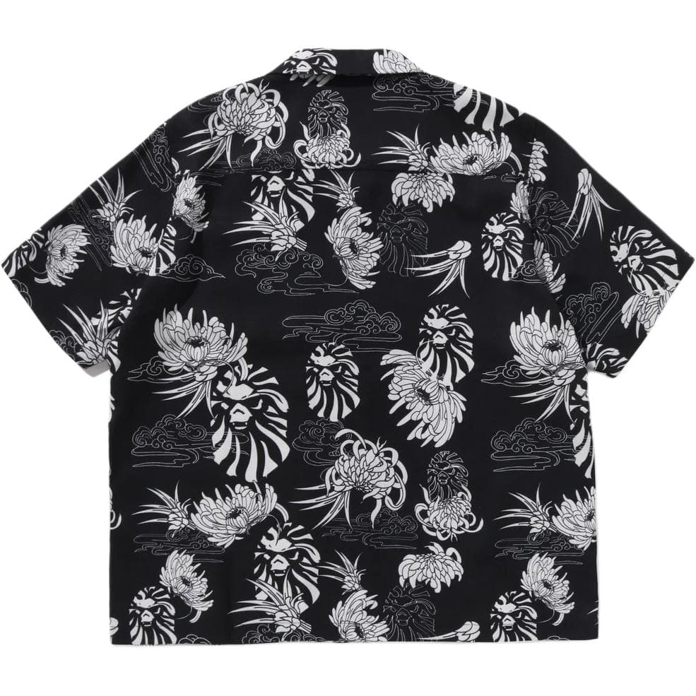 Рубашка A BATHING APE Мужские черные рубашки - изображение 2