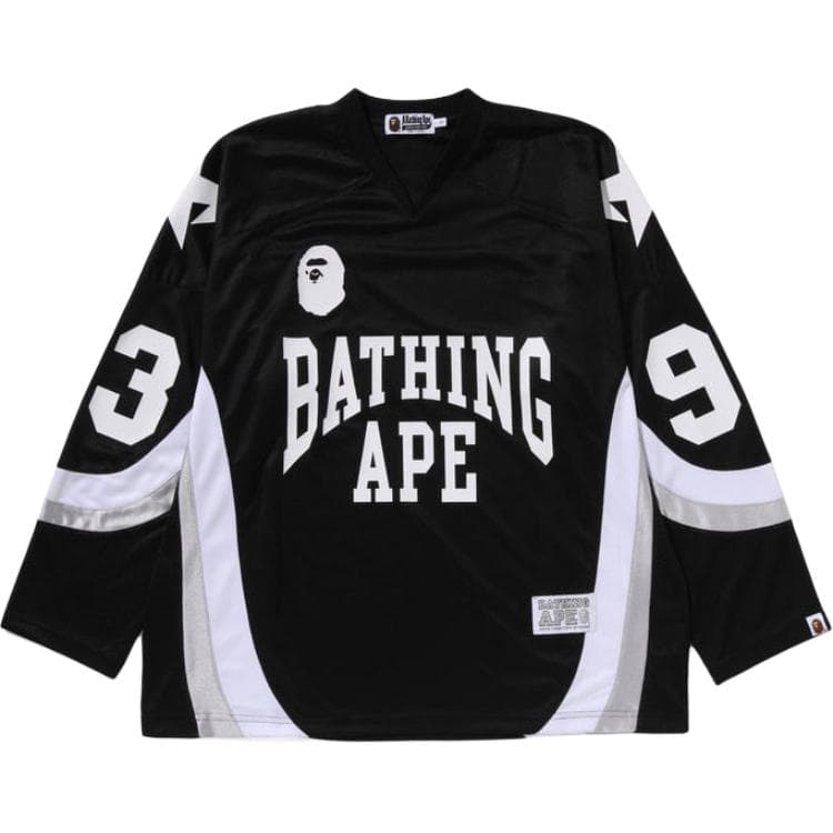A BATHING APE FW25 Хоккейные шайбы Джерси Мужской - изображение 1