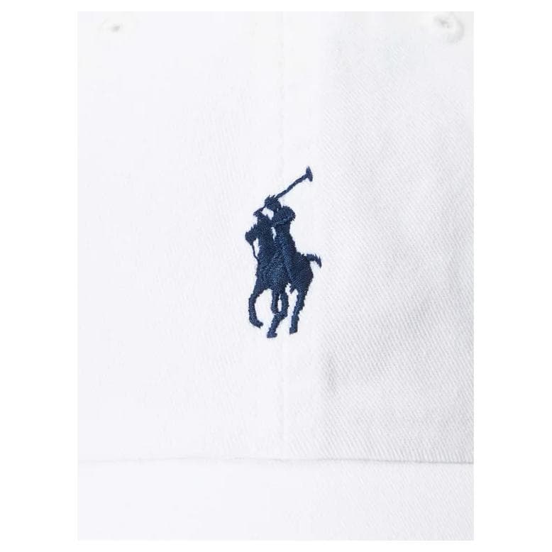 Кепка Polo Ralph Lauren Оригинальный дизайн Хлопковое волокно Кепки Унисекс Белый - изображение 4