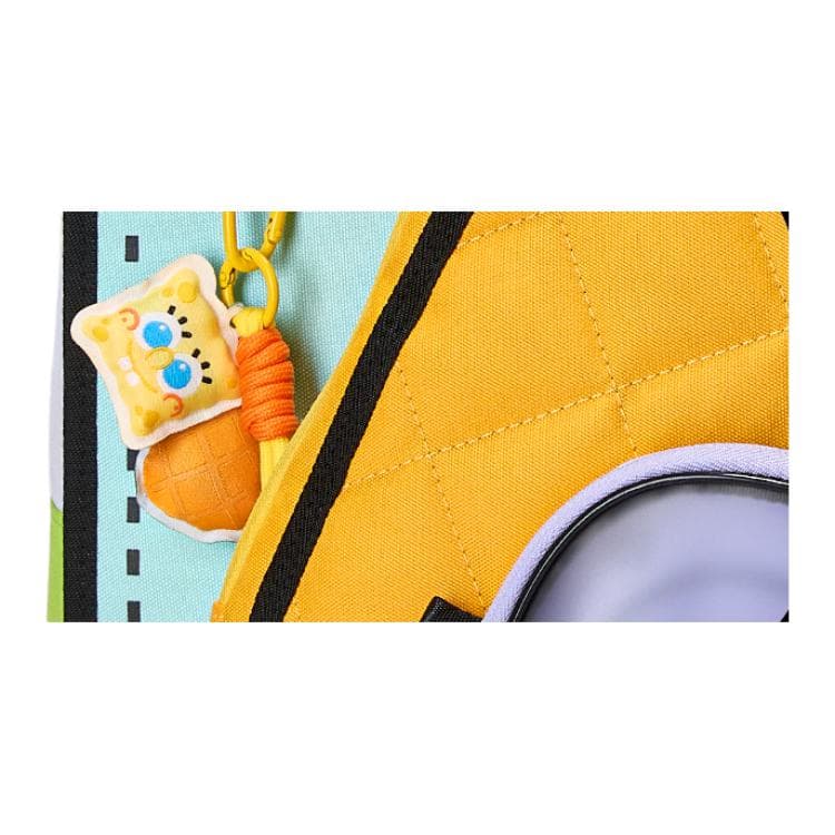 Кавасаки SPONGEBOB SQUAREPANTS Губка Боб Коллаборация Ткань с PVC и сумка Стандартная (стандартная) Женская - изображение 5