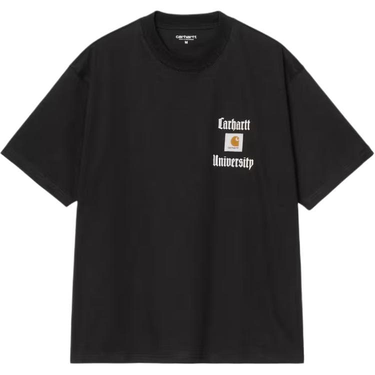 Футболка Carhartt WIP FW25 S S Школа Сердце T Рубашка T Рубашка Мужская - изображение 1