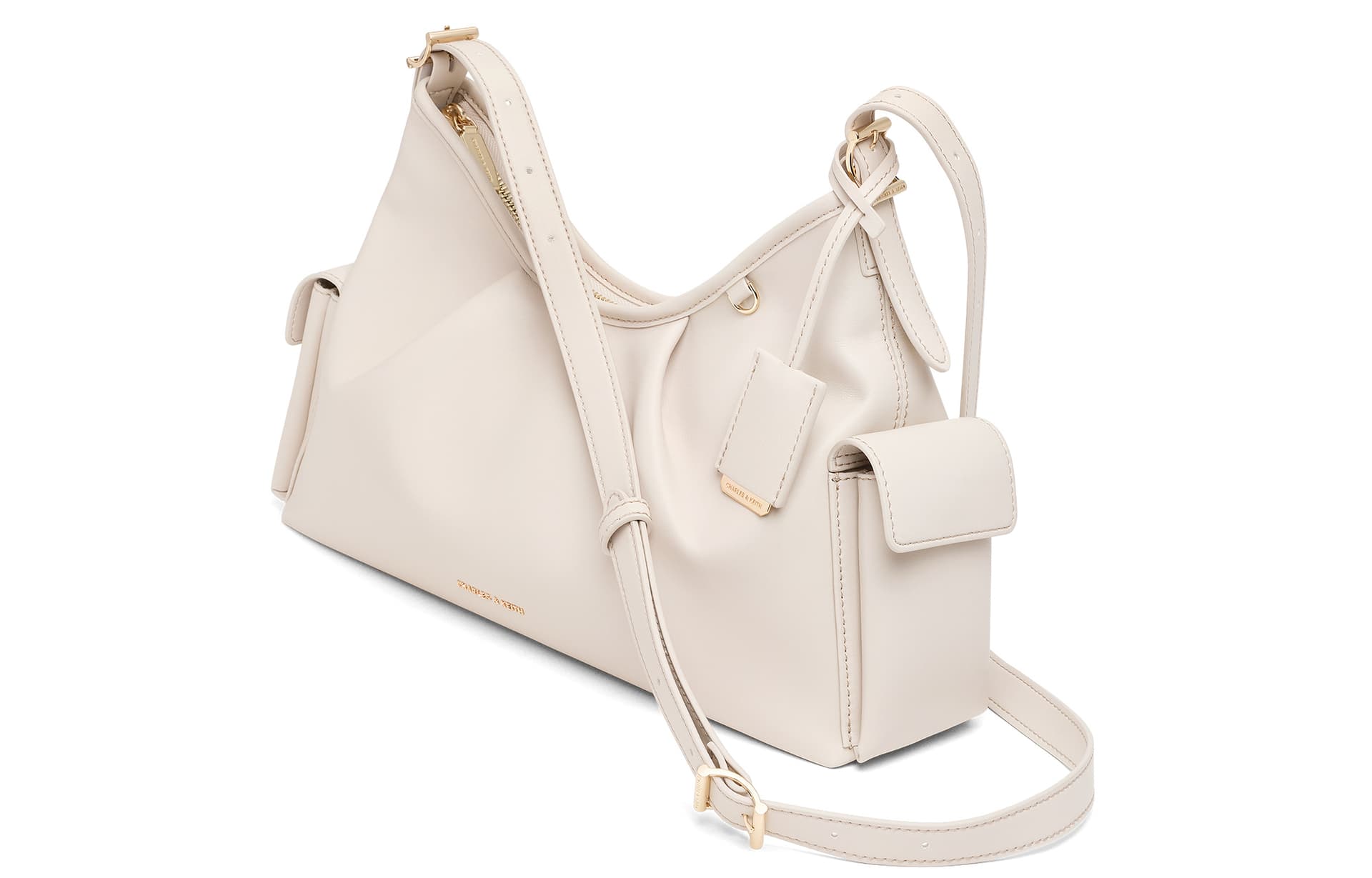 Мини-сумка CHARLES KEITH ПУ (полиуретан) Сумка на плечо Средний Женские Многоцветный - изображение 3
