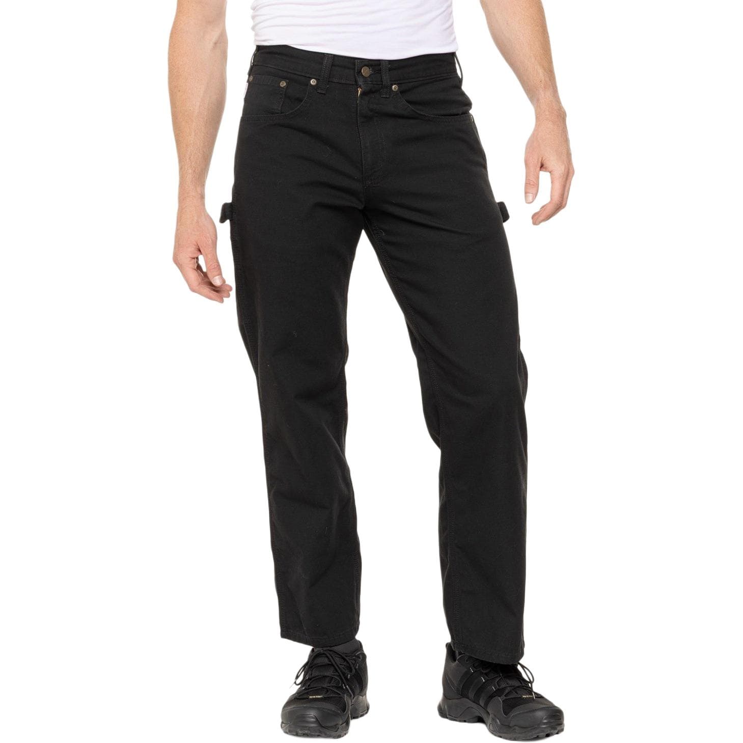 Штаны Carhartt FW25 B159 Свободный крой Холст Carpenter Брюки Карго Унисекс - изображение 3