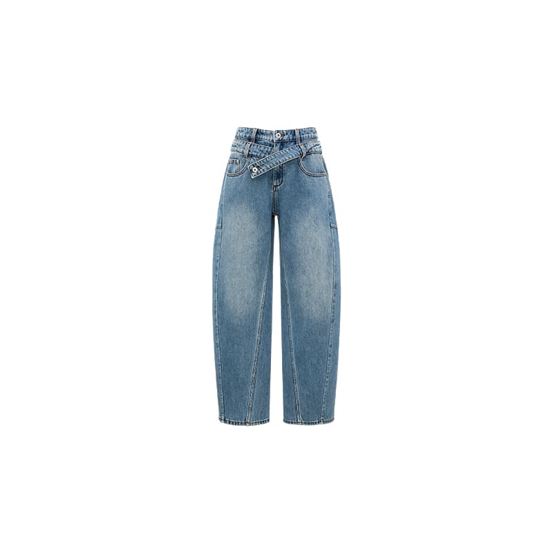 Джинсы Feng Chen Wang Blue Women's Jeans Фэн Чэнь Ванг Синий Женские Джинсы - изображение 1