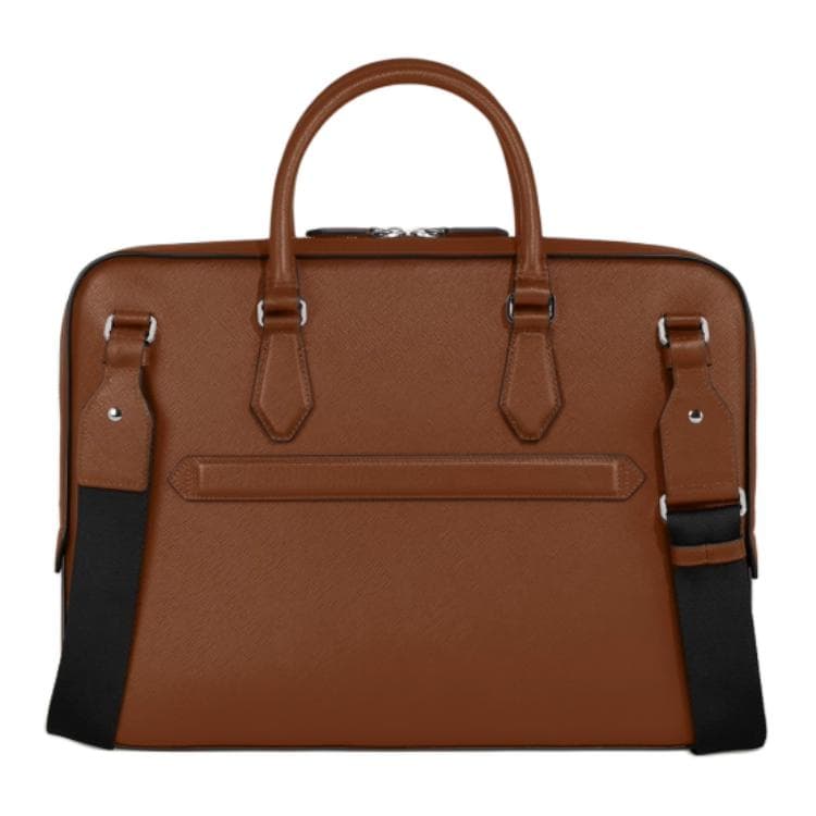Портфель Montblanc Meisterstück Classic Leather Briefcase Maple Brown - изображение 3