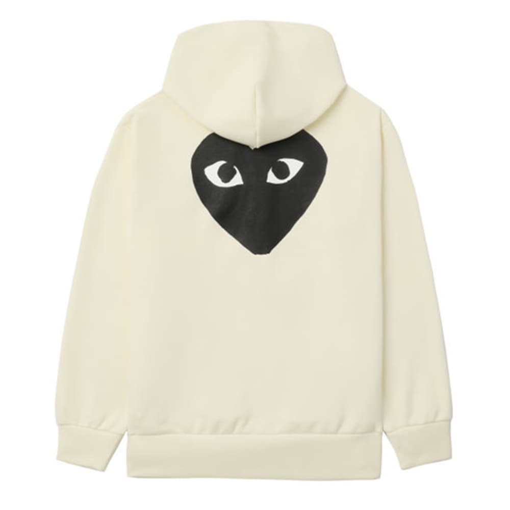 Худи CDG Play Hoodie Off-White - изображение 2