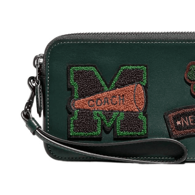 Сумка через плечо COACH Kira 19 Small Crossbody Bag Green - изображение 5