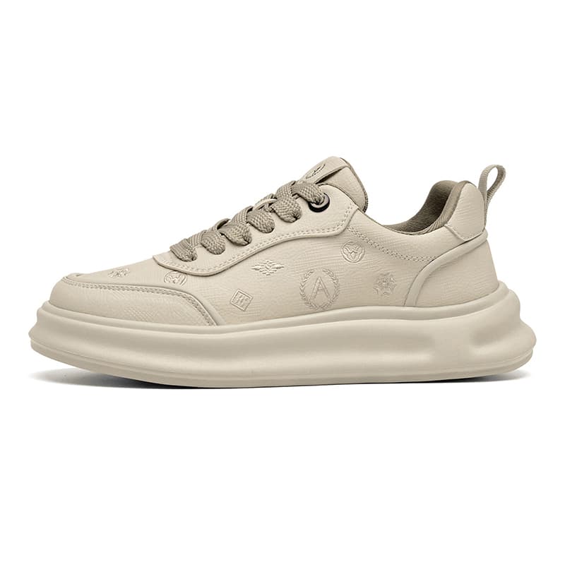 Кроссовки Aokang Letter Embossed Low Top Sneakers - изображение 1