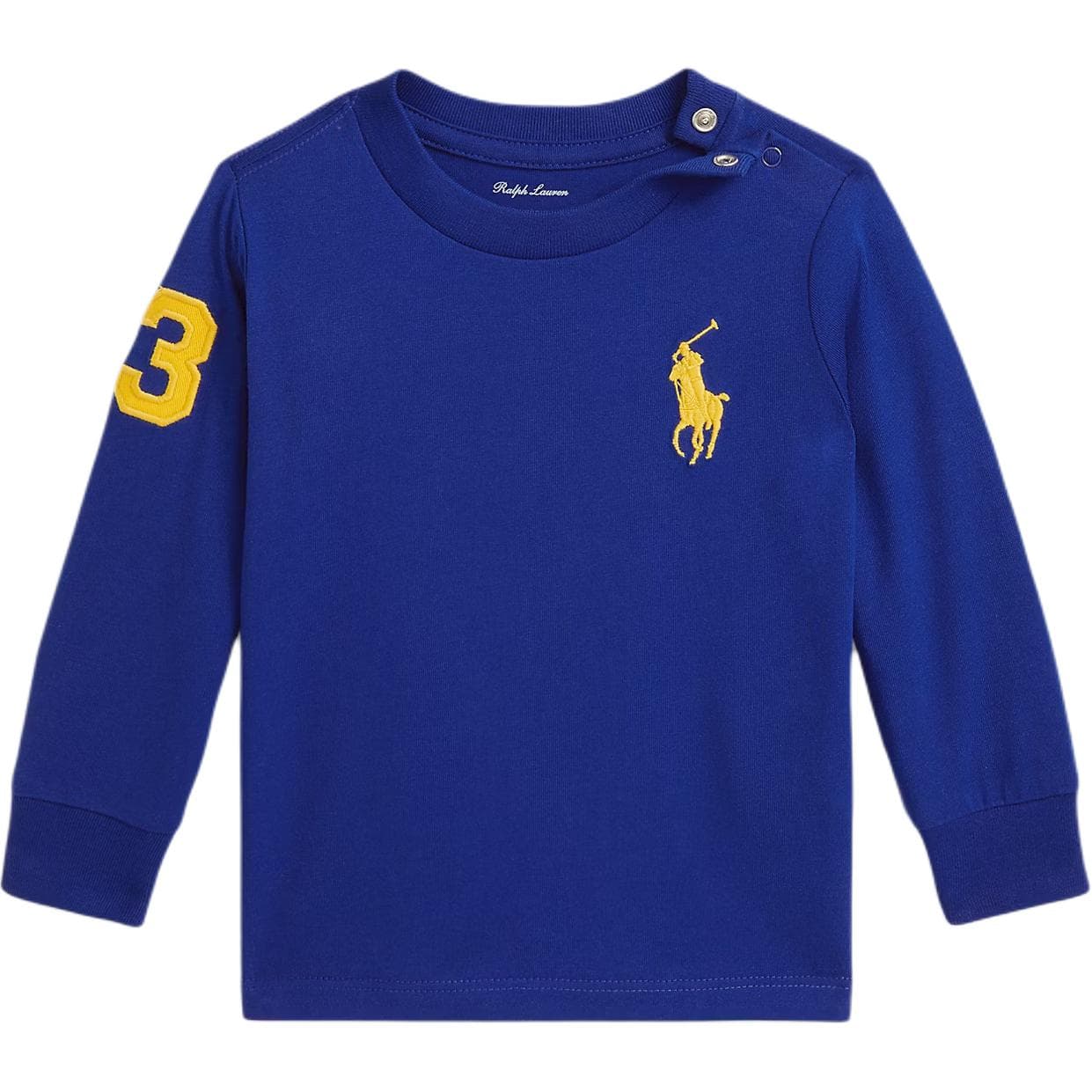 Футболка Polo Ralph Lauren T-рубашка облегающего кроя для младенцев и малышей - изображение 1