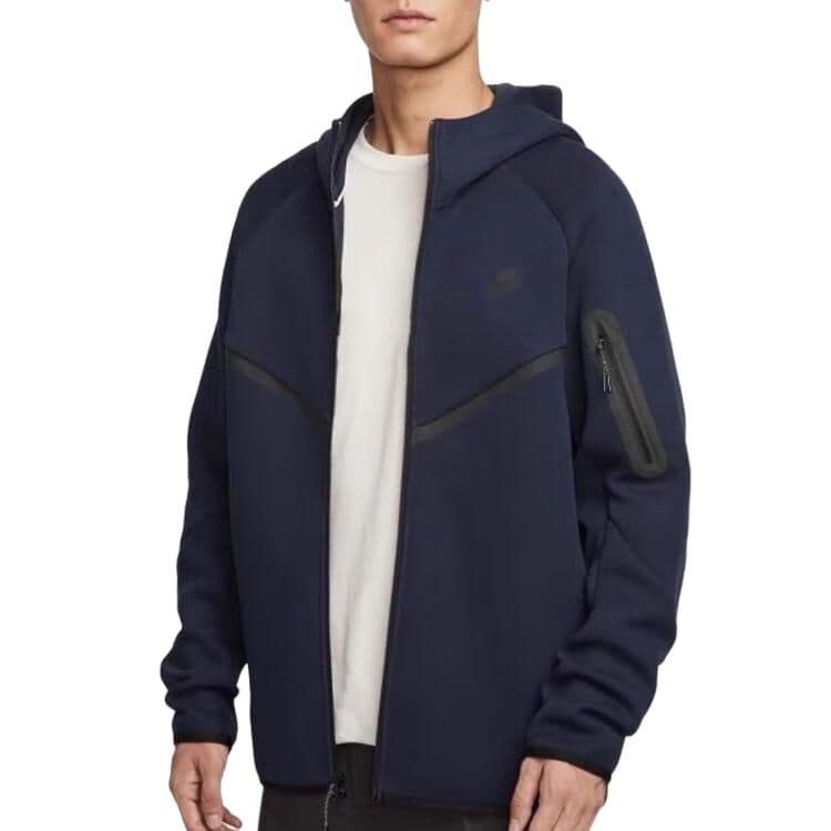 Куртка Nike Морской Синий Мужские Куртки - изображение 3