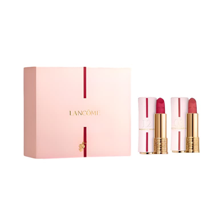 LANCOME Фестиваль Циси Лимитированная Подарочная Коробка для Помады Двойная Упаковка ПURE Тонкая Помада - изображение 3