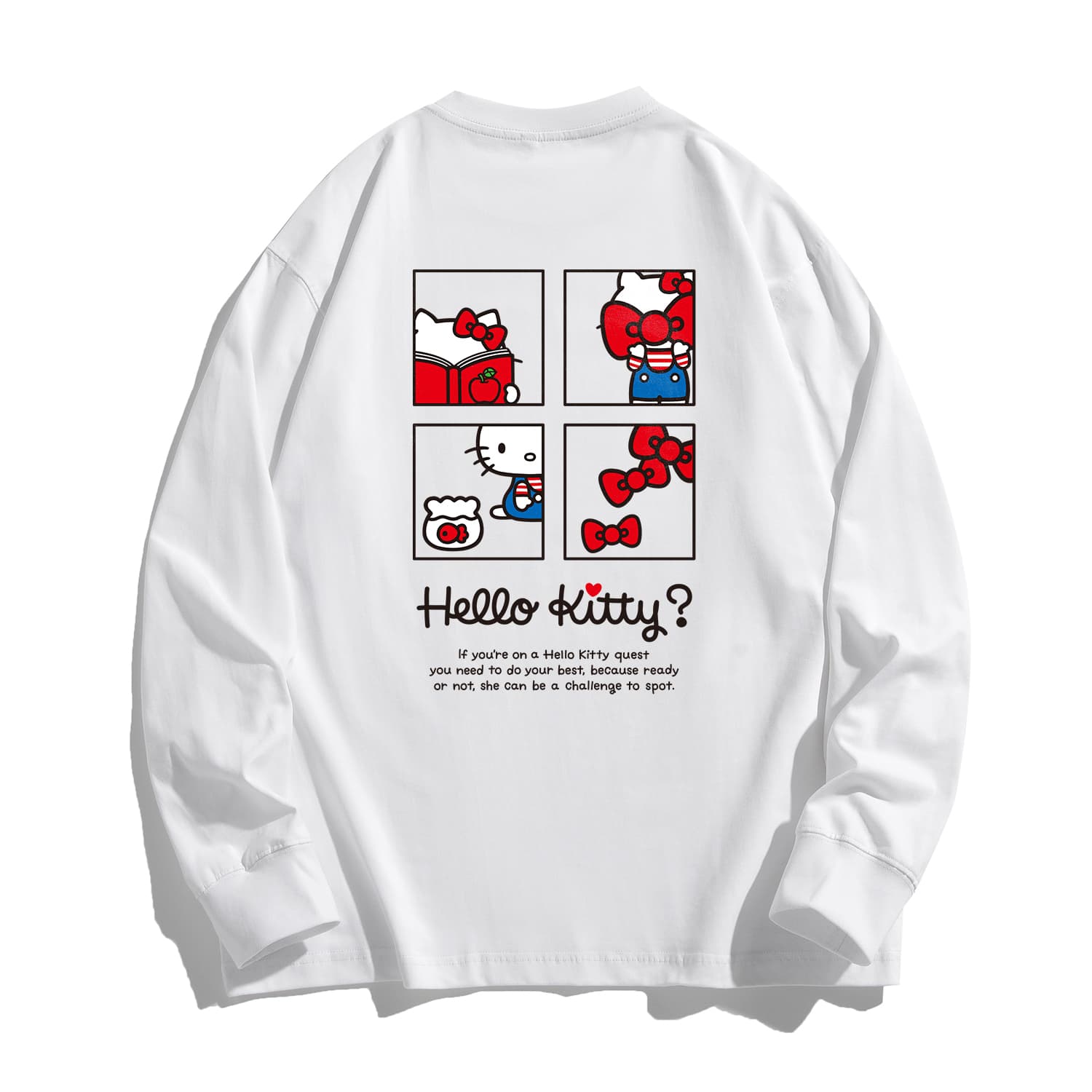Футболка Sanrio x Hello Kitty Хелло Китти T-рубашка унисекс - изображение 2