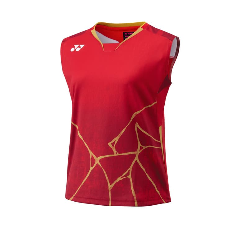 Футболка YONEX 20963YXT Рубашка с дизайном трещин Женская - изображение 1