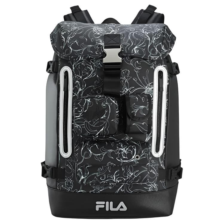 Рюкзак FILA Ткань Рюкзак Стандартный (Standard) Женский Темно-Черный - изображение 1