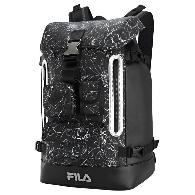 Рюкзак FILA Ткань Рюкзак Стандартный (Standard) Женский Темно-Черный - изображение 3