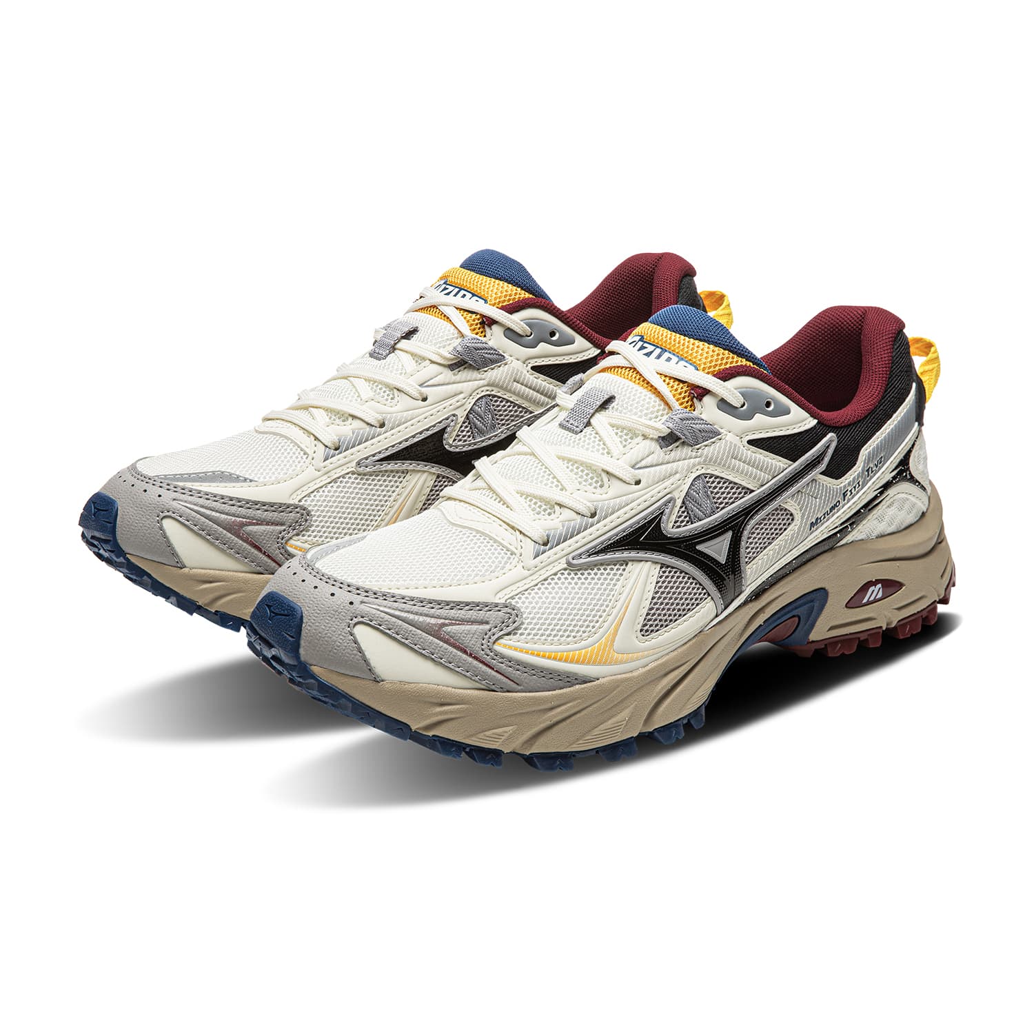 Кроссовки для бега Mizuno FIYI TL Low Топ Повседневные кроссовки для бега Унисекс Тофу Белый - изображение 3