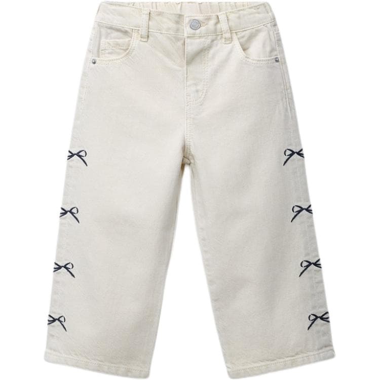ZARA Белый Kids Брюки - изображение 1