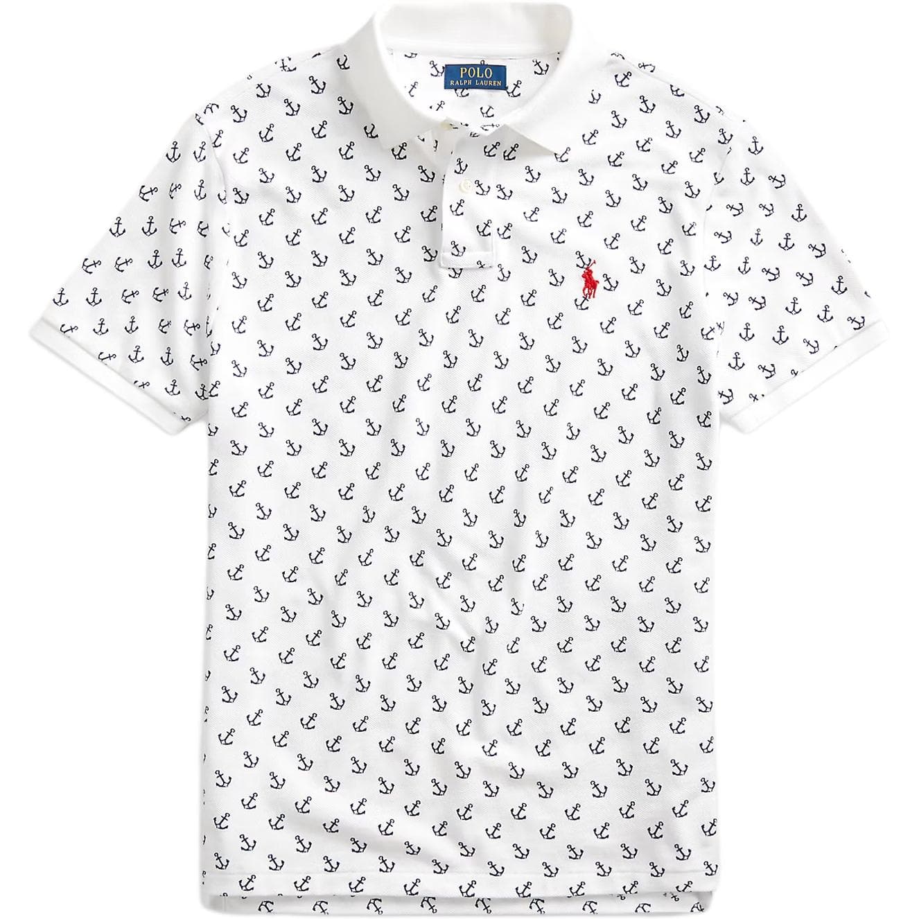 Поло Polo Ralph Lauren Мужское Поло Белое - изображение 1