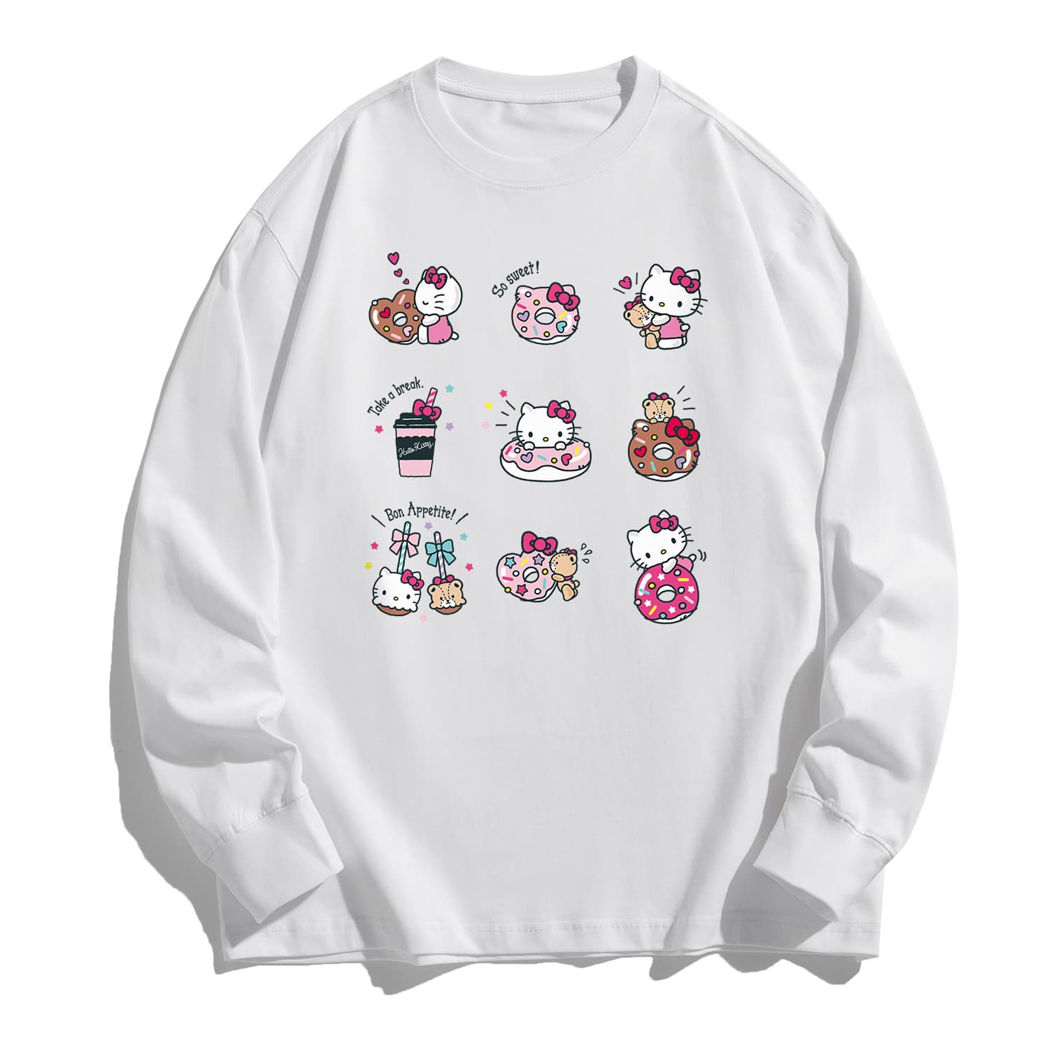 Футболка Sanrio x Hello Kitty Хелло Китти SS25 T Рубашка Унисекс - изображение 1