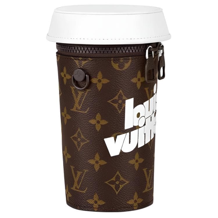 Сумка через плечо Louis Vuitton Coffee Cup Brown - изображение 3