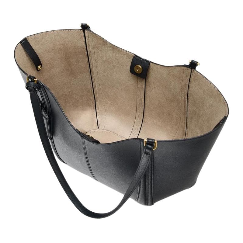 Мини-сумка ZARA MAXI Tote Bag Black - изображение 4