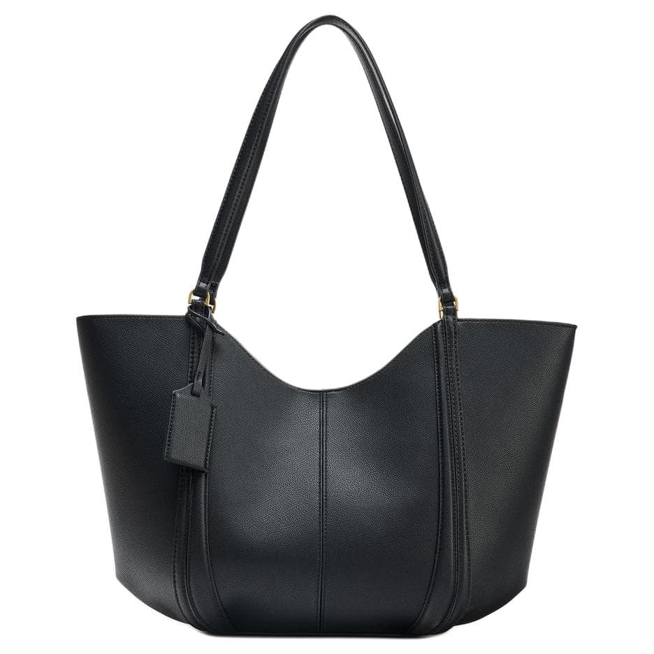 Мини-сумка ZARA MAXI Tote Bag Black - изображение 1