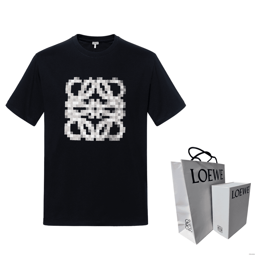 Футболка LOEWE Pixel Embroidery T-Shirt - изображение 7