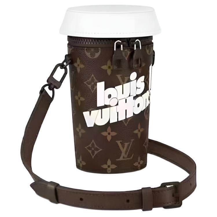 Сумка через плечо Louis Vuitton Coffee Cup Brown - изображение 1