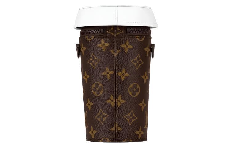 Сумка через плечо Louis Vuitton Coffee Cup Brown - изображение 4