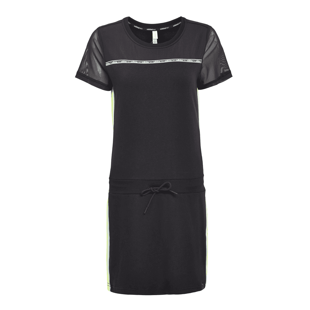 Платье Adidas Neo Короткое Платье с Короткими Рукавами Женское - изображение 1