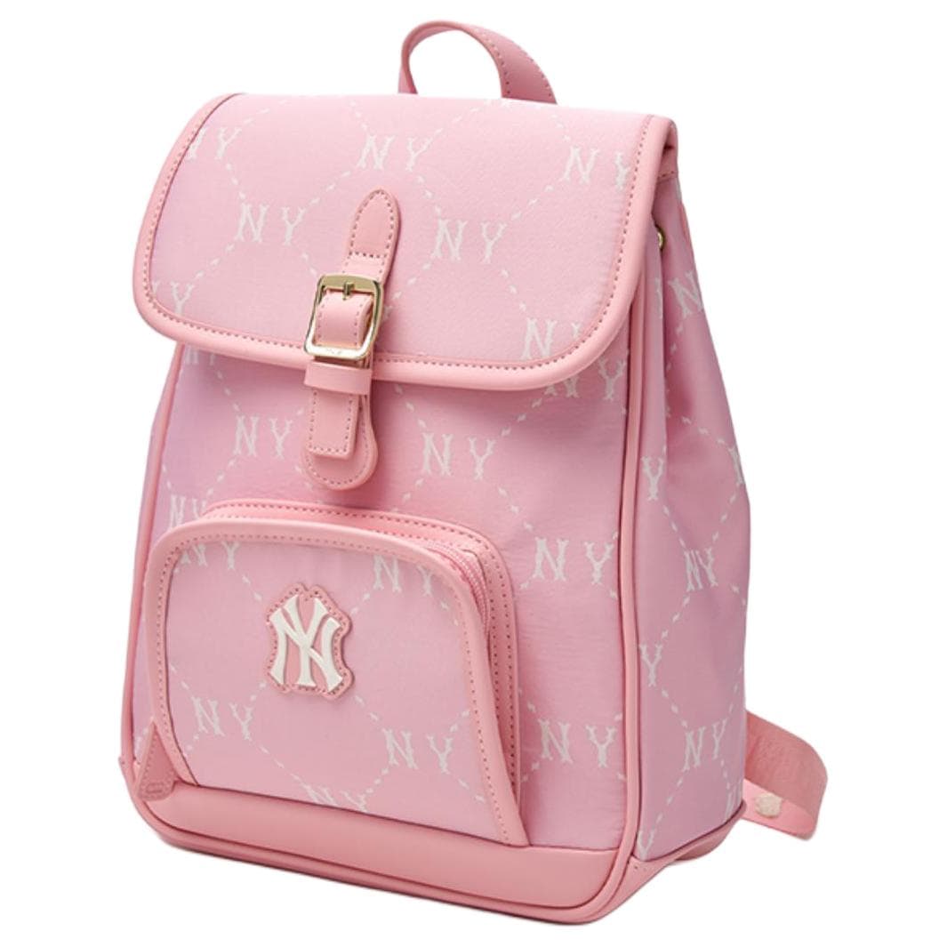 Рюкзак Mlb Base Logo Полиэфирное волокно Рюкзак Женские Розовый - изображение 2