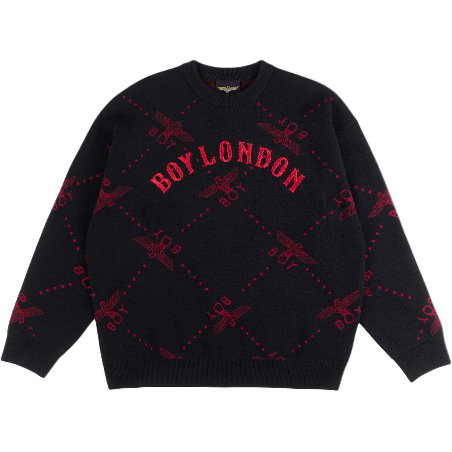 Худи Boy London New Year Толстовка унисекс черного цвета - изображение 1