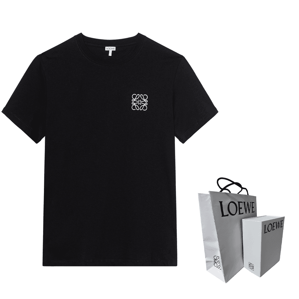 Футболка LOEWE Anagram T-Shirt Black - изображение 15
