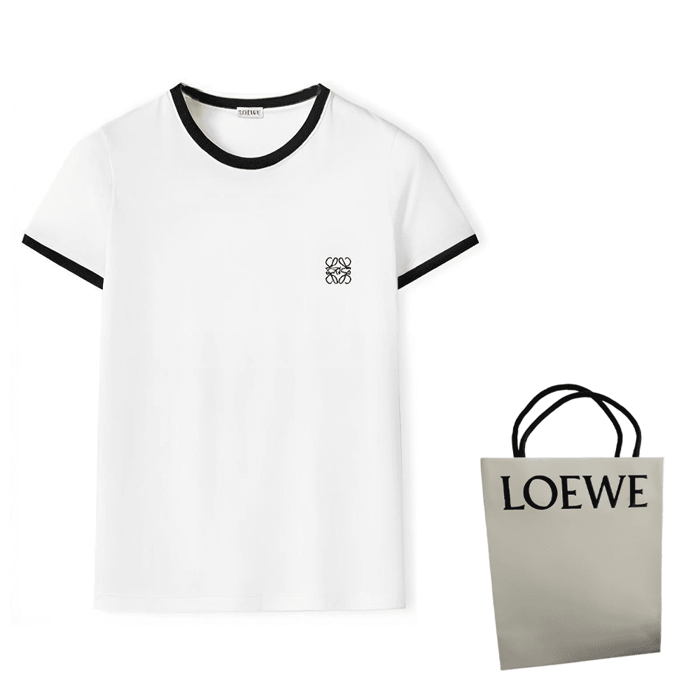Футболка LOEWE Anagram T-Shirt White - изображение 7