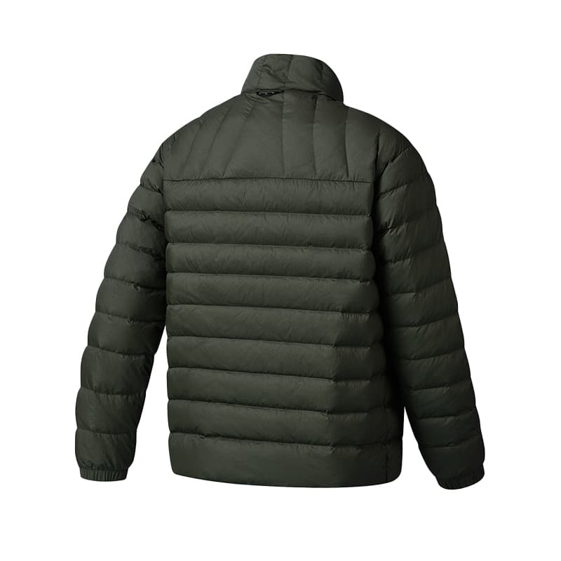 Зимняя куртка FILA Фитнес Пуховик Мужской Яшмовый - изображение 2