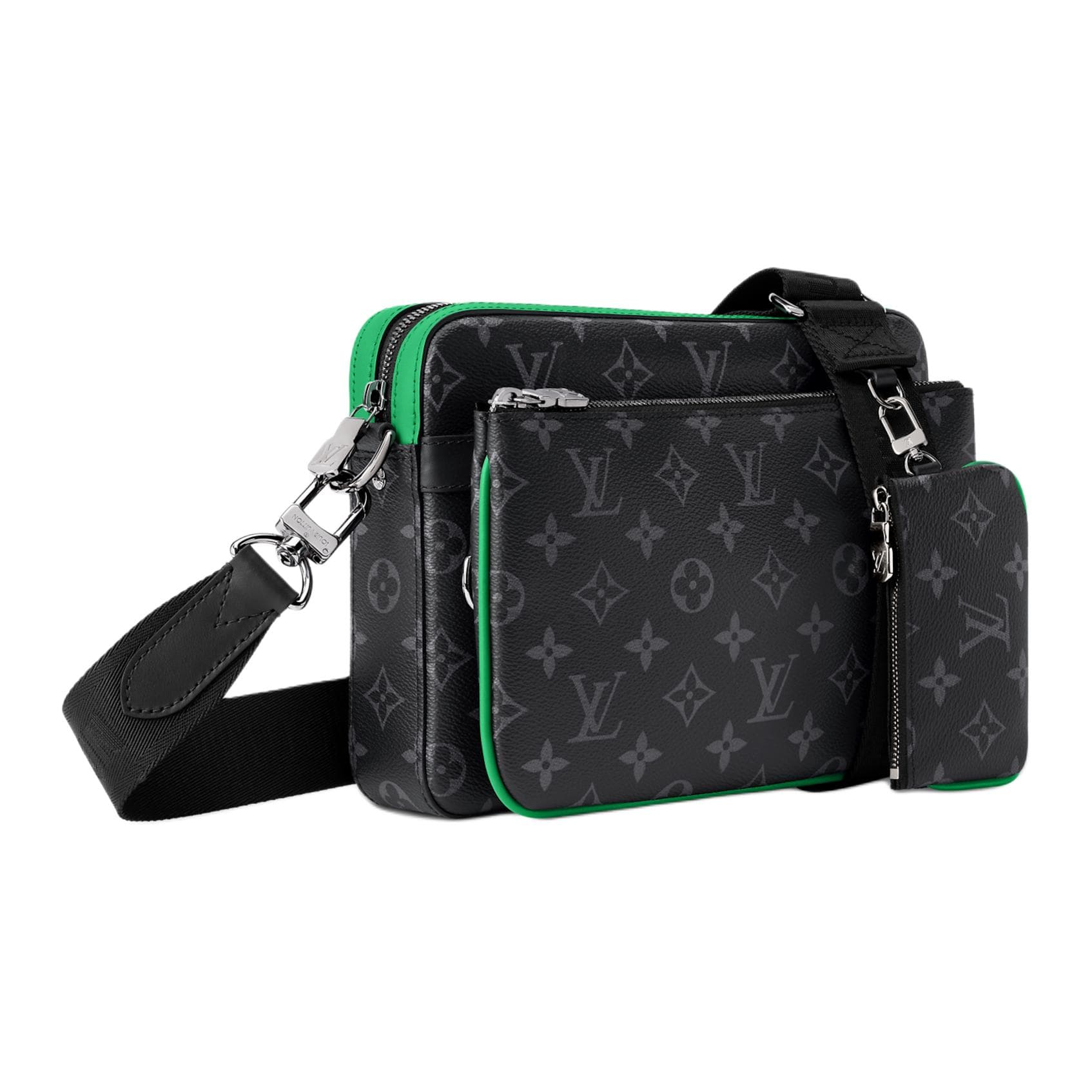 Сумка через плечо Louis Vuitton Trio Monogram Eclipse - изображение 2