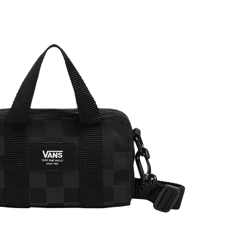 Сумка Vans Полиэстеровая ткань через плечо сумка унисекс черного цвета - изображение 4