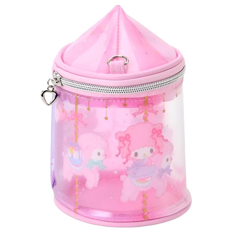 Sanrio ПВХ (поливинилхлорид) + полиуретан Путешествие Сумка для хранения Женская Розовая - изображение 1