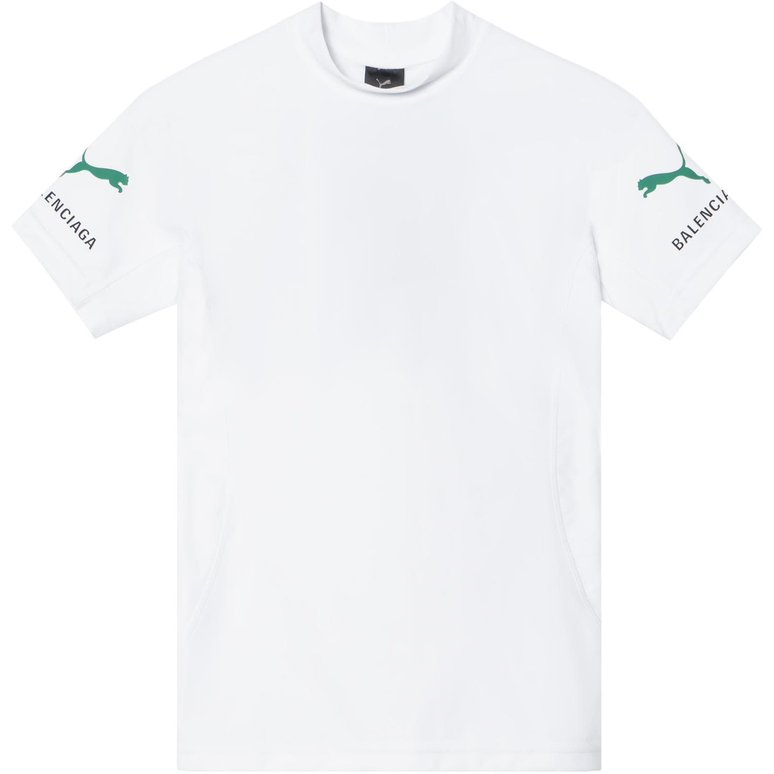 Футболка Balenciaga X PUMA Fw25 T Рубашка Женская Стандартный крой - изображение 1