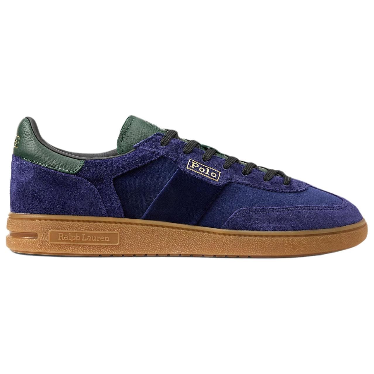 Кроссовки Polo Ralph Lauren Bedford Low Топ Скейтборд Обувь Мужская Морской Синий - изображение 2